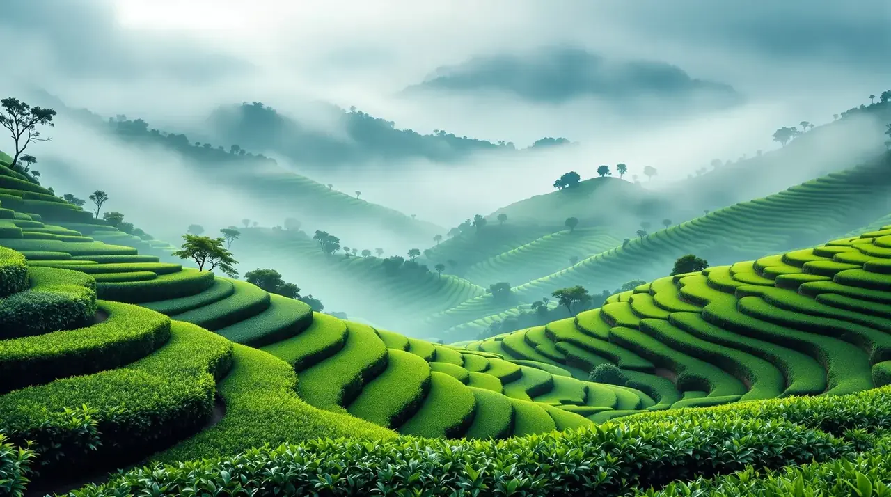 风起茶山 详情背景